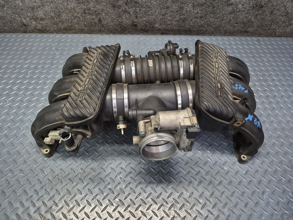 1999-2001 Porsche 911 996 3.4L M96.04 Intake Manifold w MAF Sensor Assembly