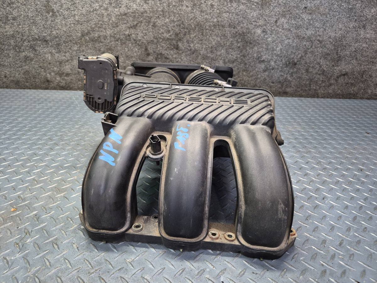 1999-2001 Porsche 911 996 3.4L M96.04 Intake Manifold w MAF Sensor Assembly