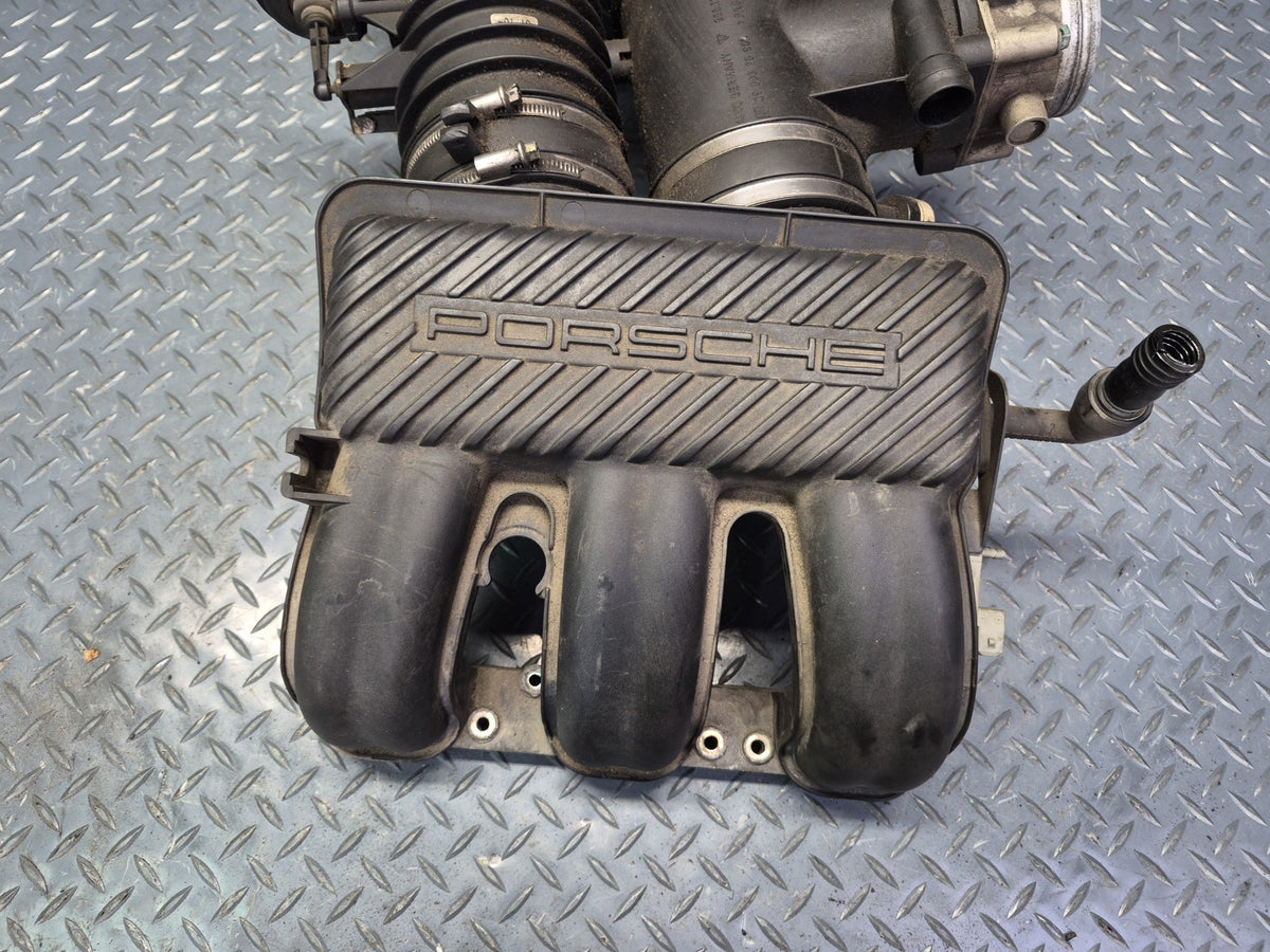 1999-2001 Porsche 911 996 3.4L M96.04 Intake Manifold w MAF Sensor Assembly
