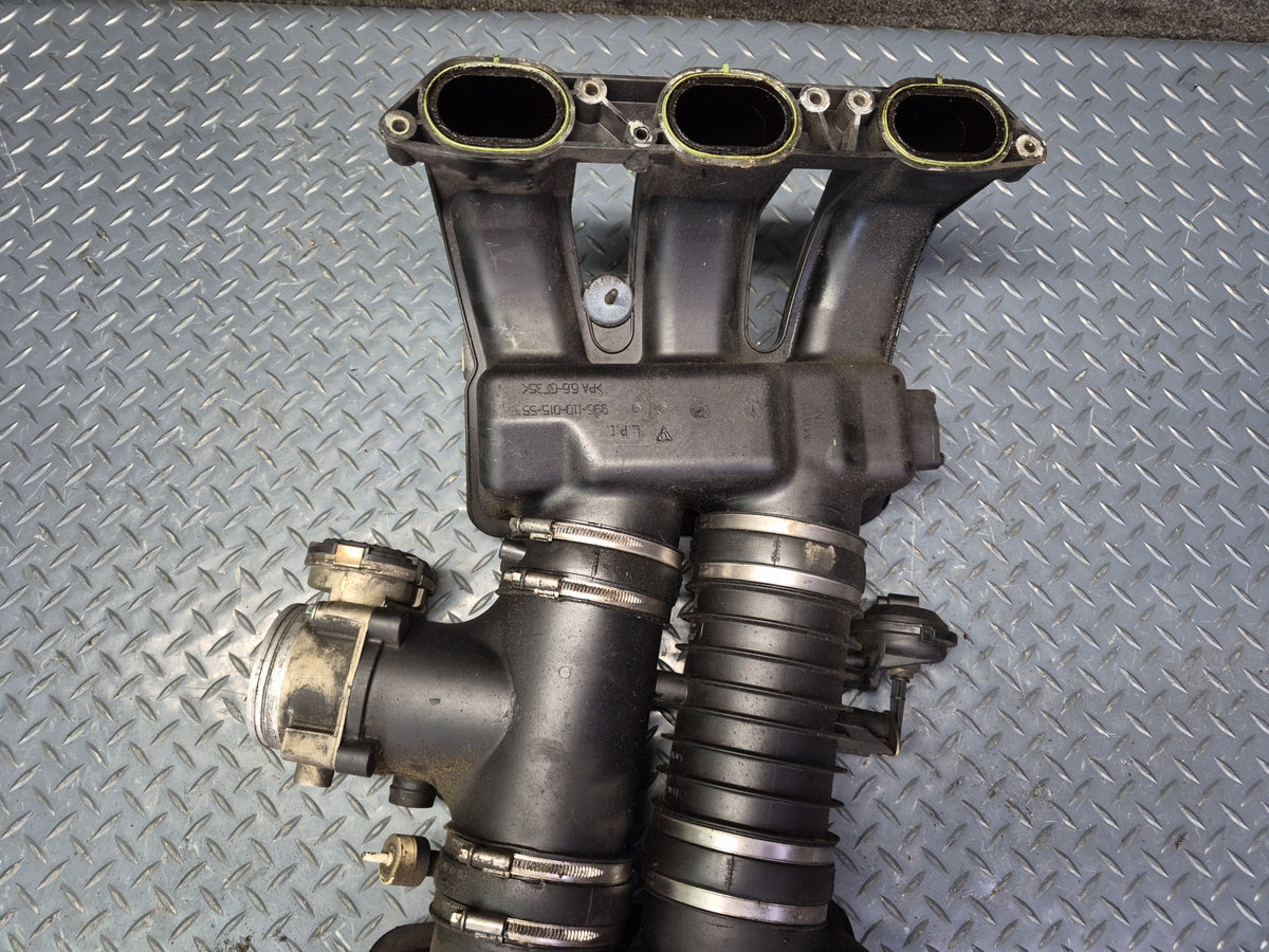 1999-2001 Porsche 911 996 3.4L M96.04 Intake Manifold w MAF Sensor Assembly