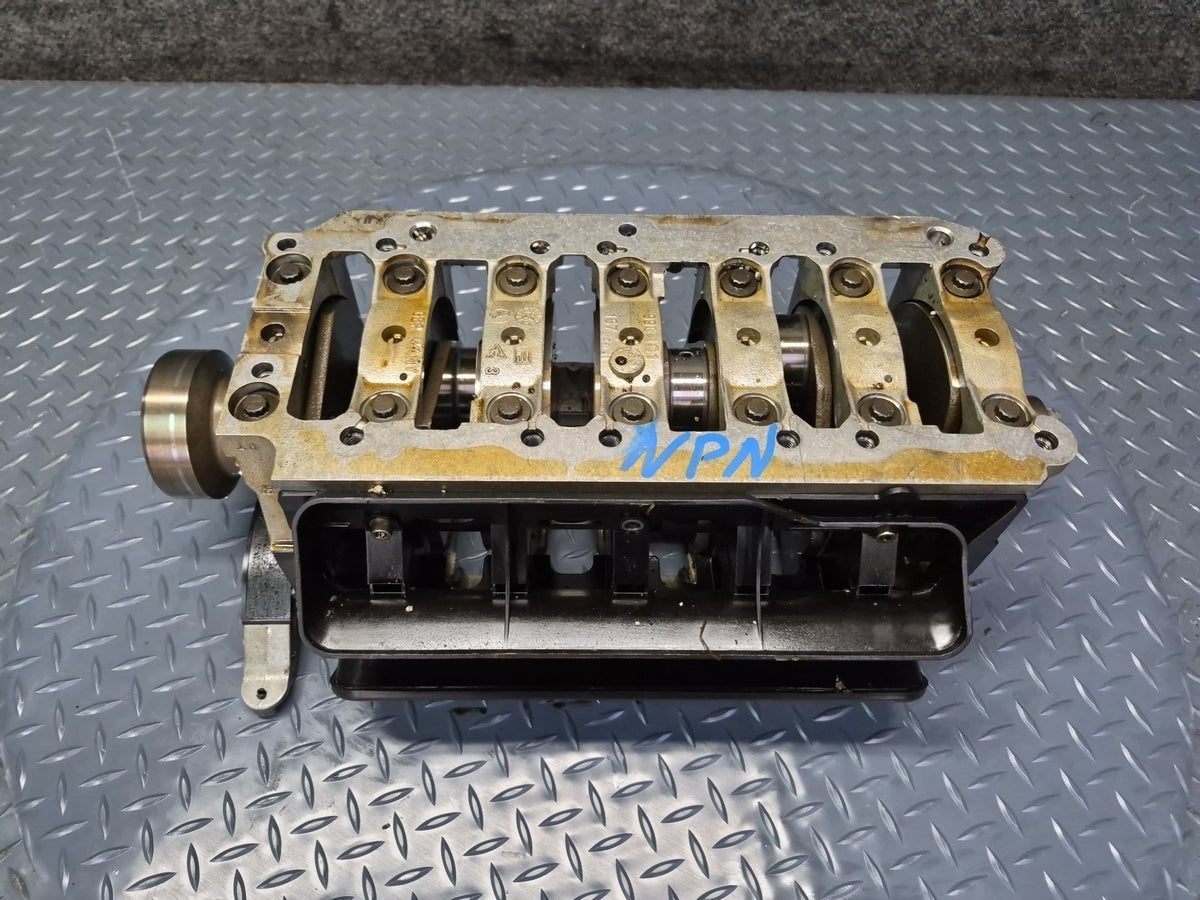 1999-2001 Porsche 911 996 3.4L M96.04 Engine Crankcase Housing w Crankshaft
