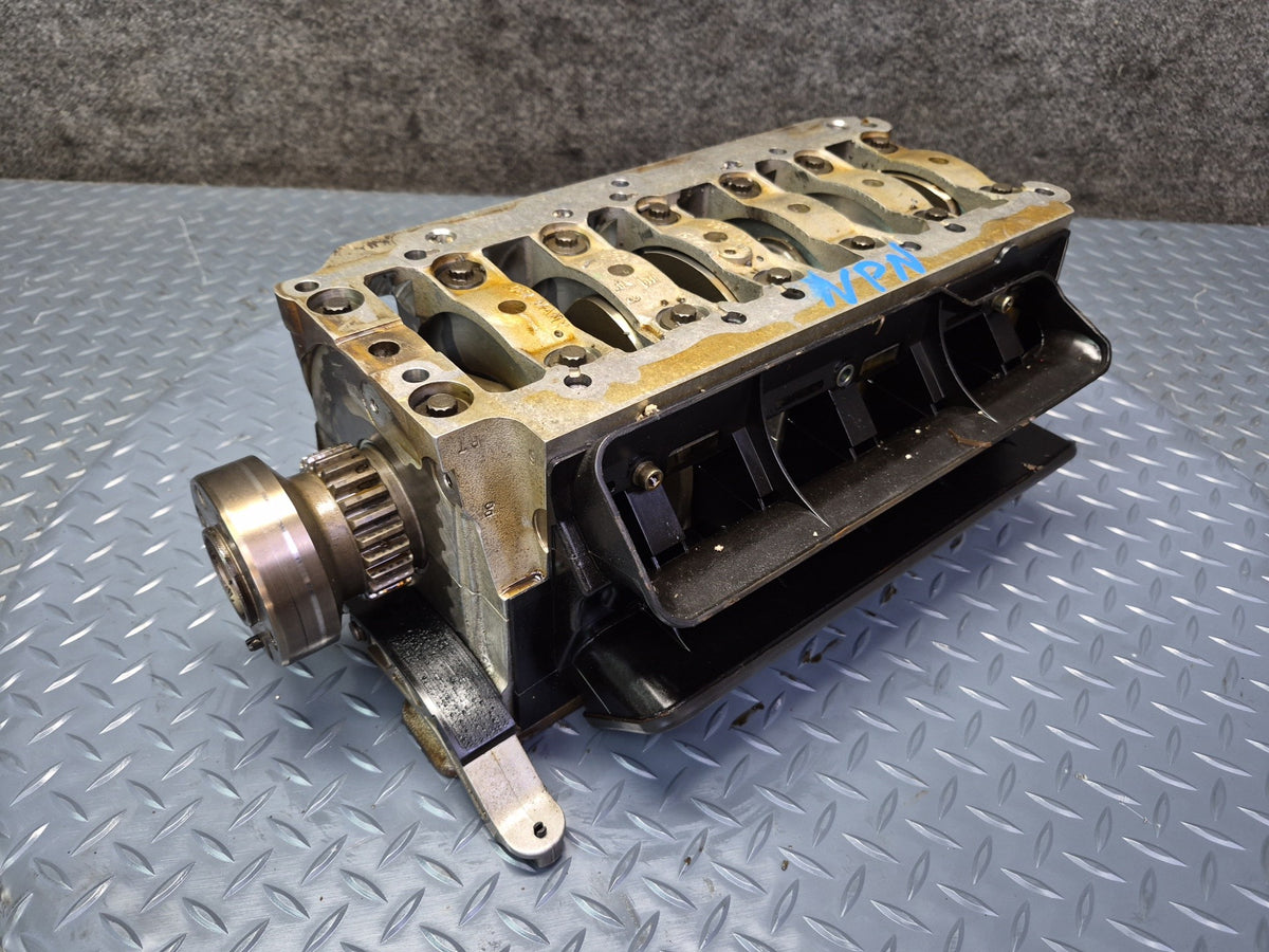 1999-2001 Porsche 911 996 3.4L M96.04 Engine Crankcase Housing w Crankshaft