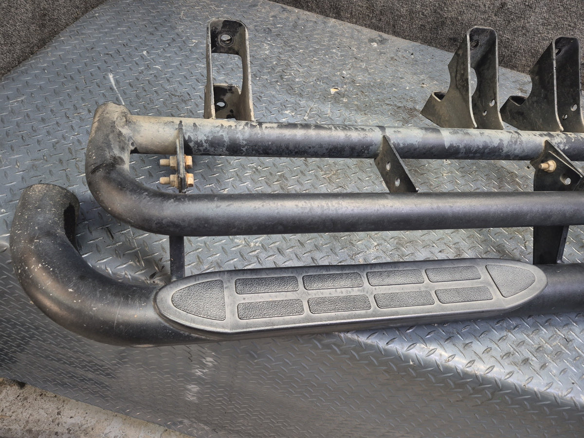 2003-2009 Hummer H2 Left & Right Side Running Step Board Guard Set of 2