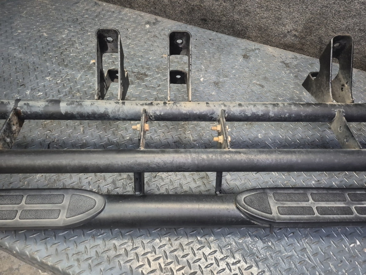 2003-2009 Hummer H2 Left & Right Side Running Step Board Guard Set of 2