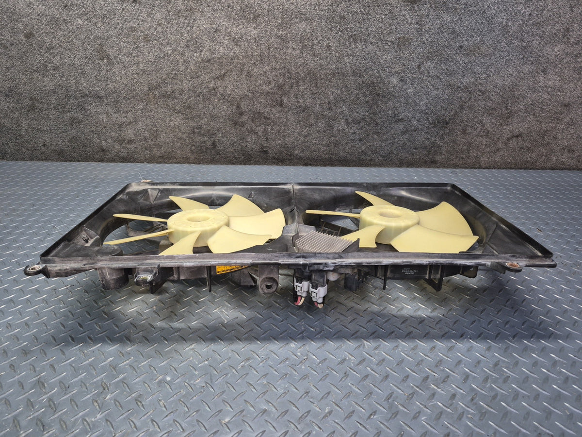 02-10 Lexus UZZ40L SC430 Engine Cooling Fan Motor Shroud w Control Module OEM