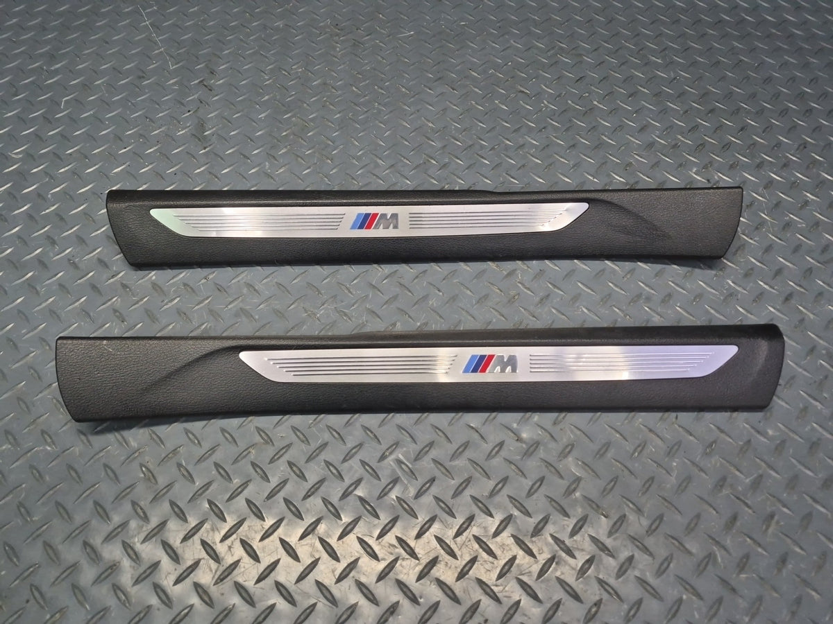 2014-2018 BMW F15 X5 M-sport Front Door Scuff Sill Step Trim Panel Set of 2