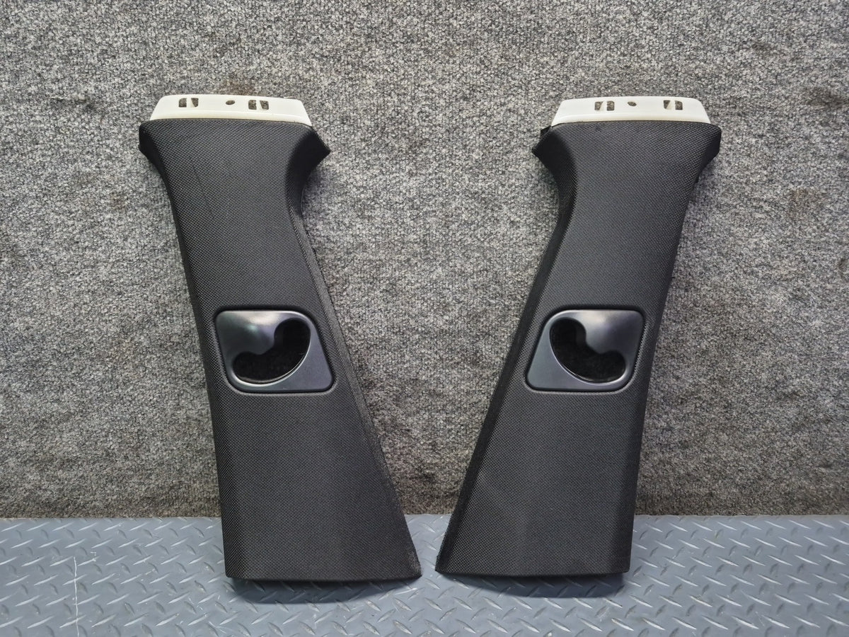 2014-2018 BMW F15 X5 Interior B Pillar Upper Trim Cover Panel Set of 2
