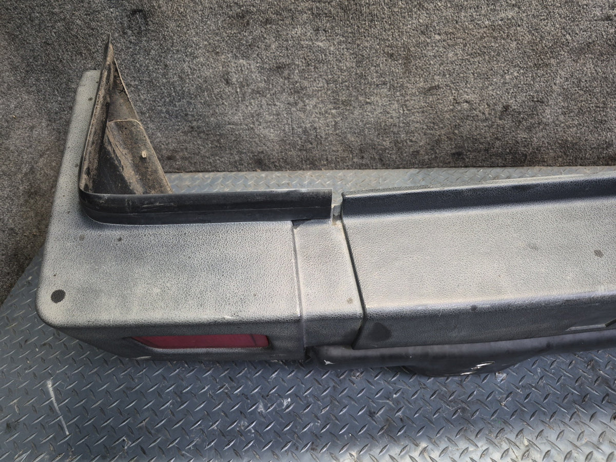 2008-2009 Hummer H2 Rear Bumper Cover Panel Black W/ Lights