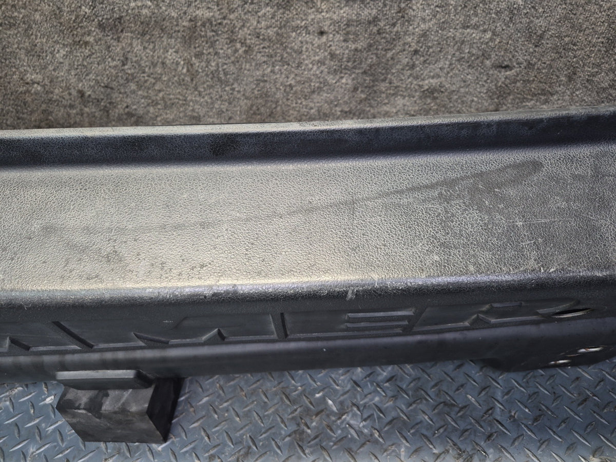 2008-2009 Hummer H2 Rear Bumper Cover Panel Black W/ Lights