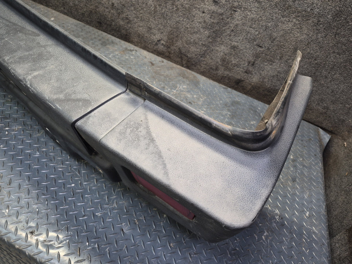 2008-2009 Hummer H2 Rear Bumper Cover Panel Black W/ Lights