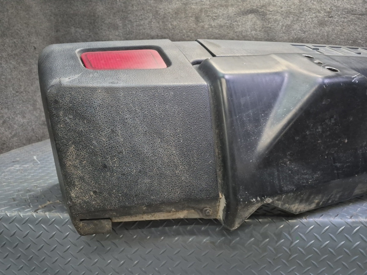 2008-2009 Hummer H2 Rear Bumper Cover Panel Black W/ Lights