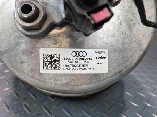 18-25 Audi A4 S4 A5 S5 AWD Brake Master Cylinder Booster Fluid Reservoir OEM
