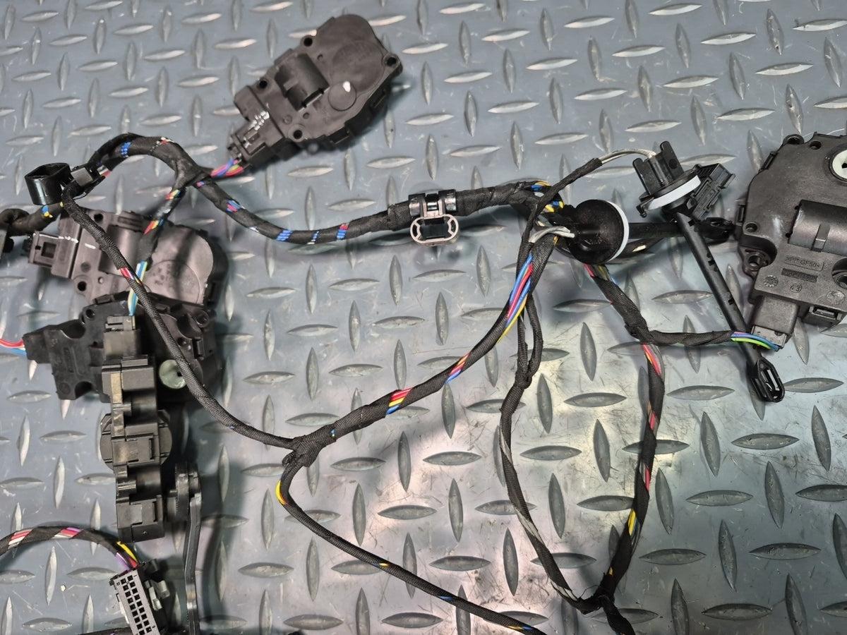 2014-2018 BMW F15 X5 A/C Heater Flap Door Actuator Motor Wiring Set