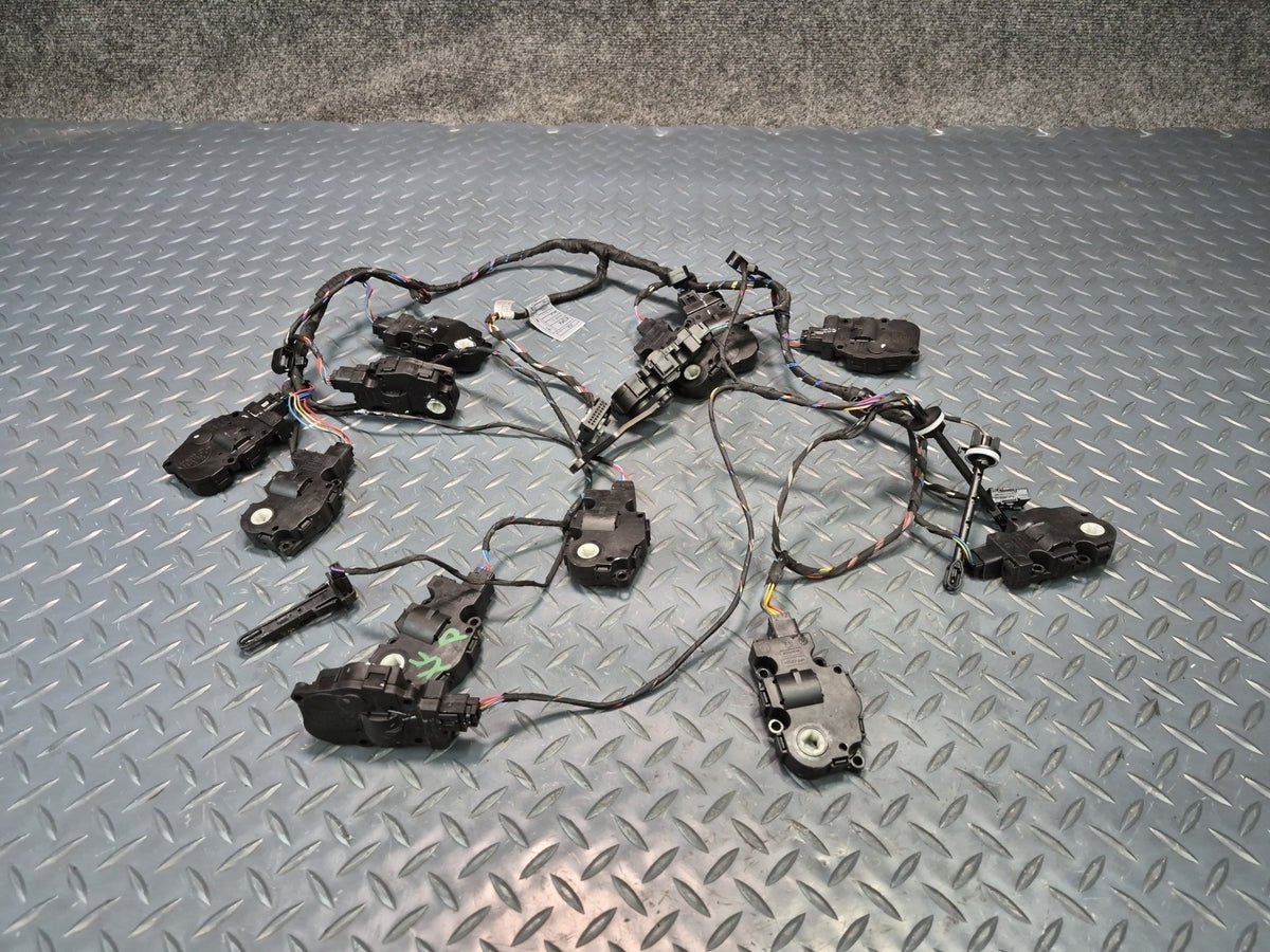 2014-2018 BMW F15 X5 A/C Heater Flap Door Actuator Motor Wiring Set