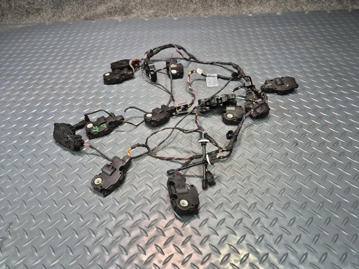 2014-2018 BMW F15 X5 A/C Heater Flap Door Actuator Motor Wiring Set