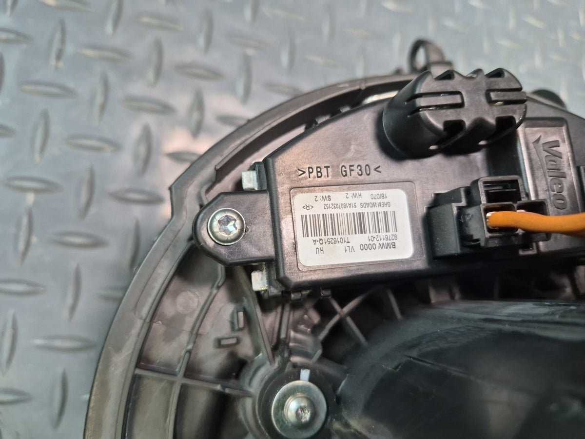 2014-2018 BMW F15 X5 A/C Heater Blower Motor Fan w Resistor