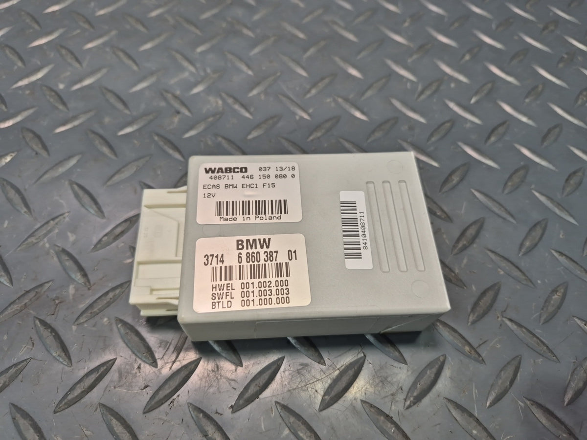 2014-2018 BMW F15 X5 Air Suspension Control Module 6860387