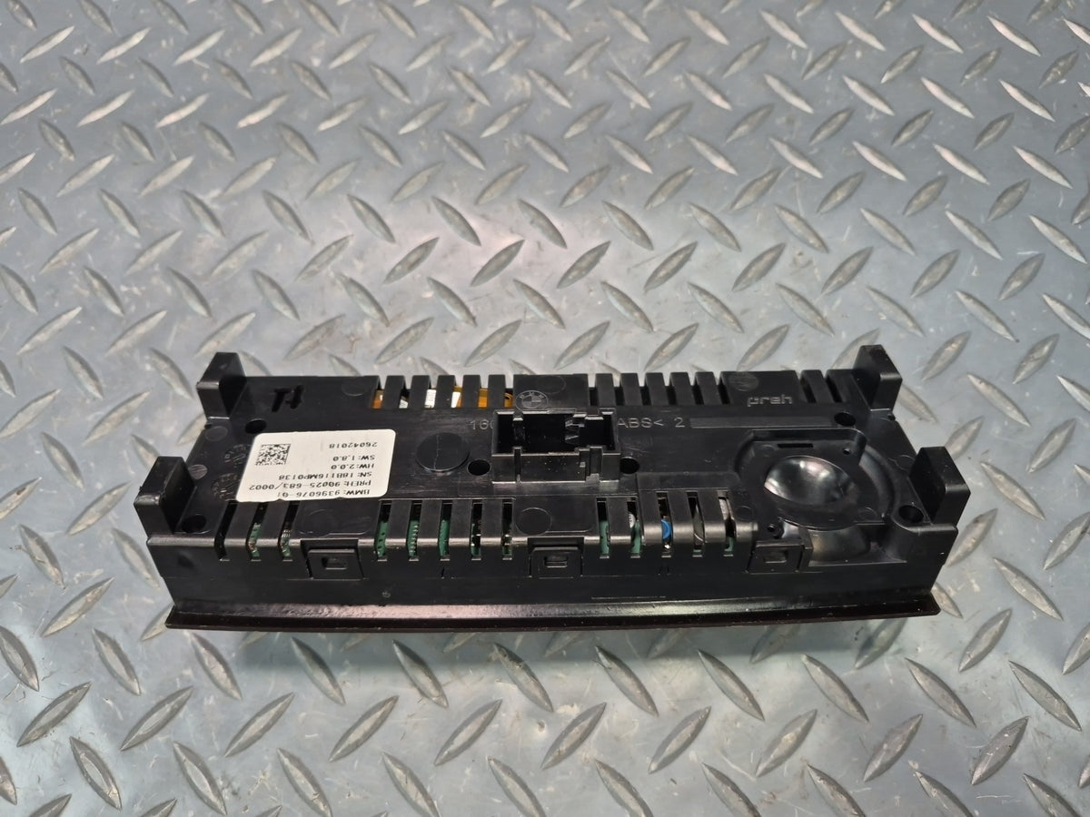 2014-2018 BMW F15 X5 Rear A/C Heater Climate Control Switch Panel Defected