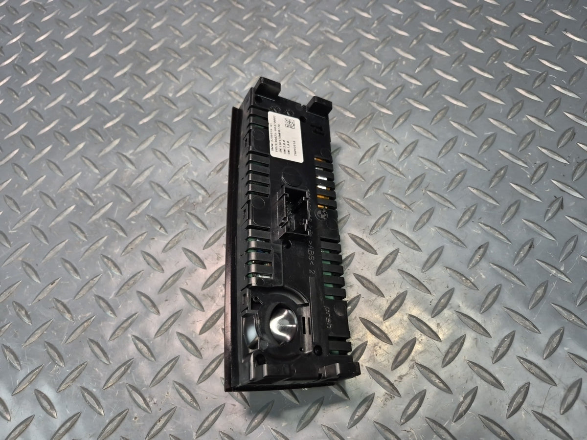 2014-2018 BMW F15 X5 Rear A/C Heater Climate Control Switch Panel Defected