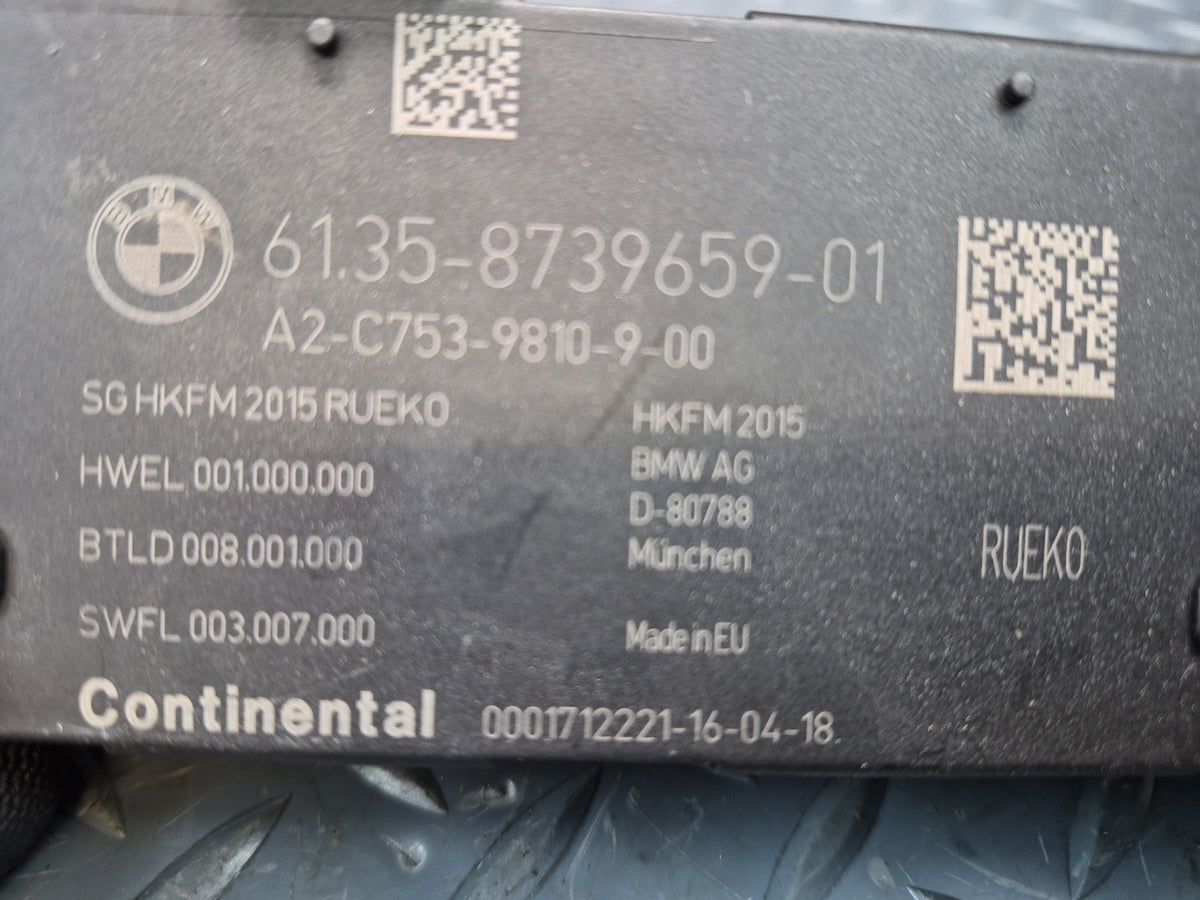 2014-2018 BMW F15 X5 Rear Trunk Tailgate Liftgate Control Module 8739659