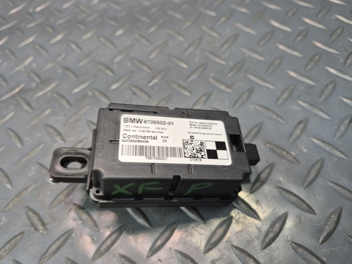 2014-2018 BMW F15 X5 Radio Remote Control Receiver Module Unit 8706502