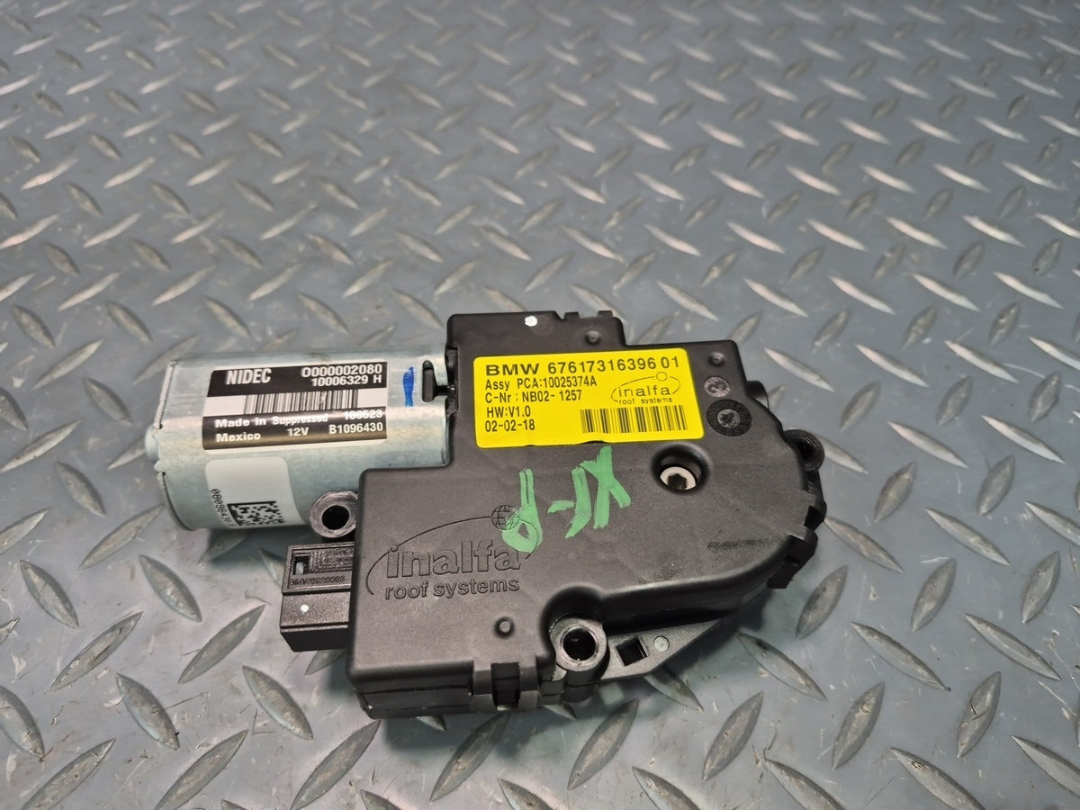 2014-2018 BMW F15 X5 Sunroof Motor Drive Unit 7316396