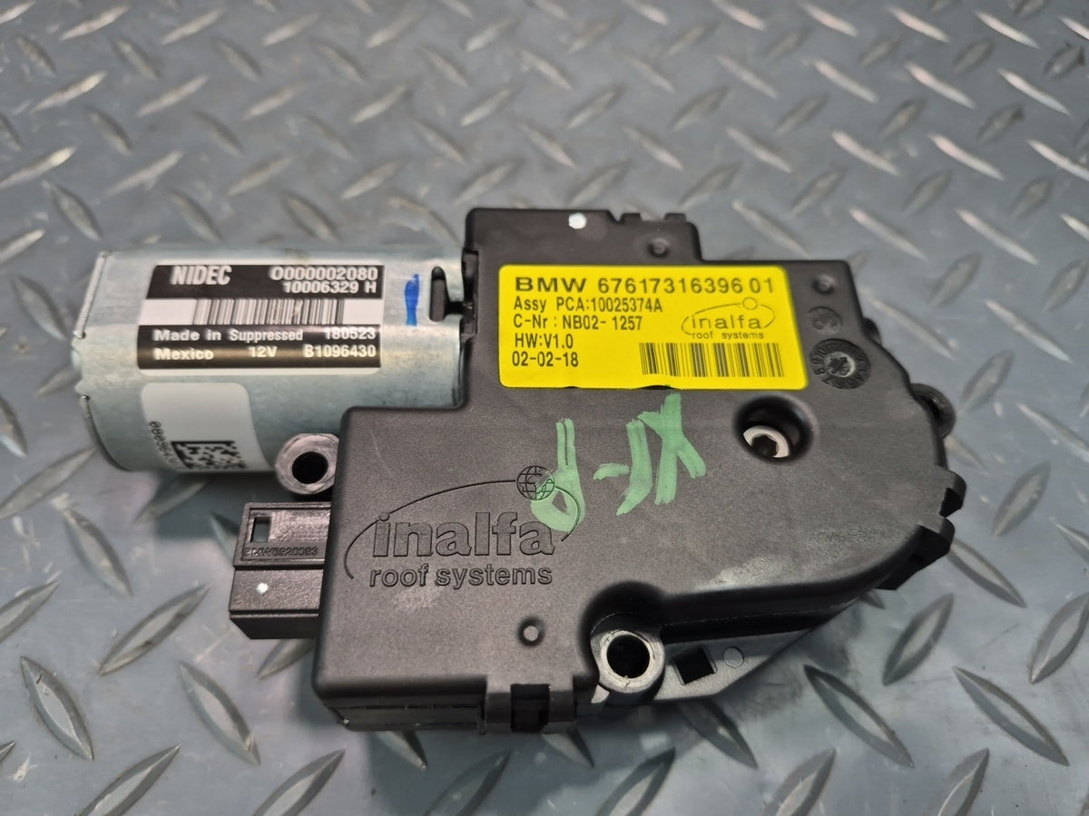 2014-2018 BMW F15 X5 Sunroof Motor Drive Unit 7316396