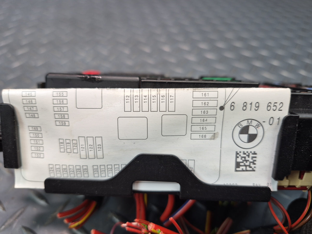 2014-2018 BMW F15 X5 Rear Power Distribution Fuse Relay Box 6819651