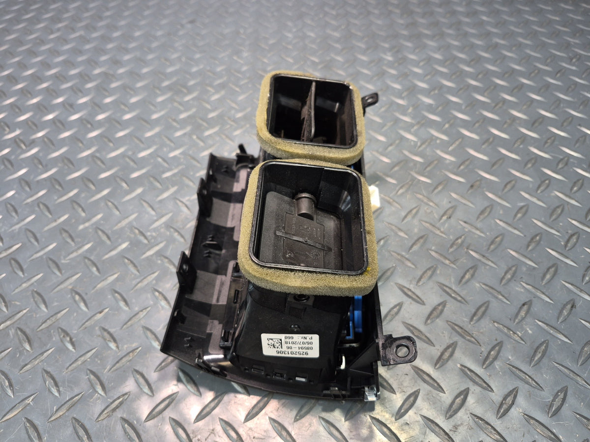 2014-2018 BMW F15 X5 Rear Center Console A/C Air Vent Grille 9252012