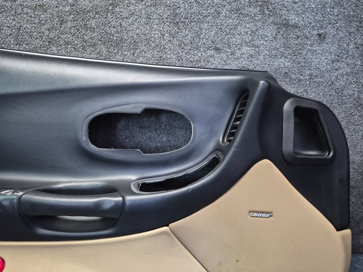 97-04 Chevrolet Corvette C5 Left Driver Door Interior Trim Panel OEM