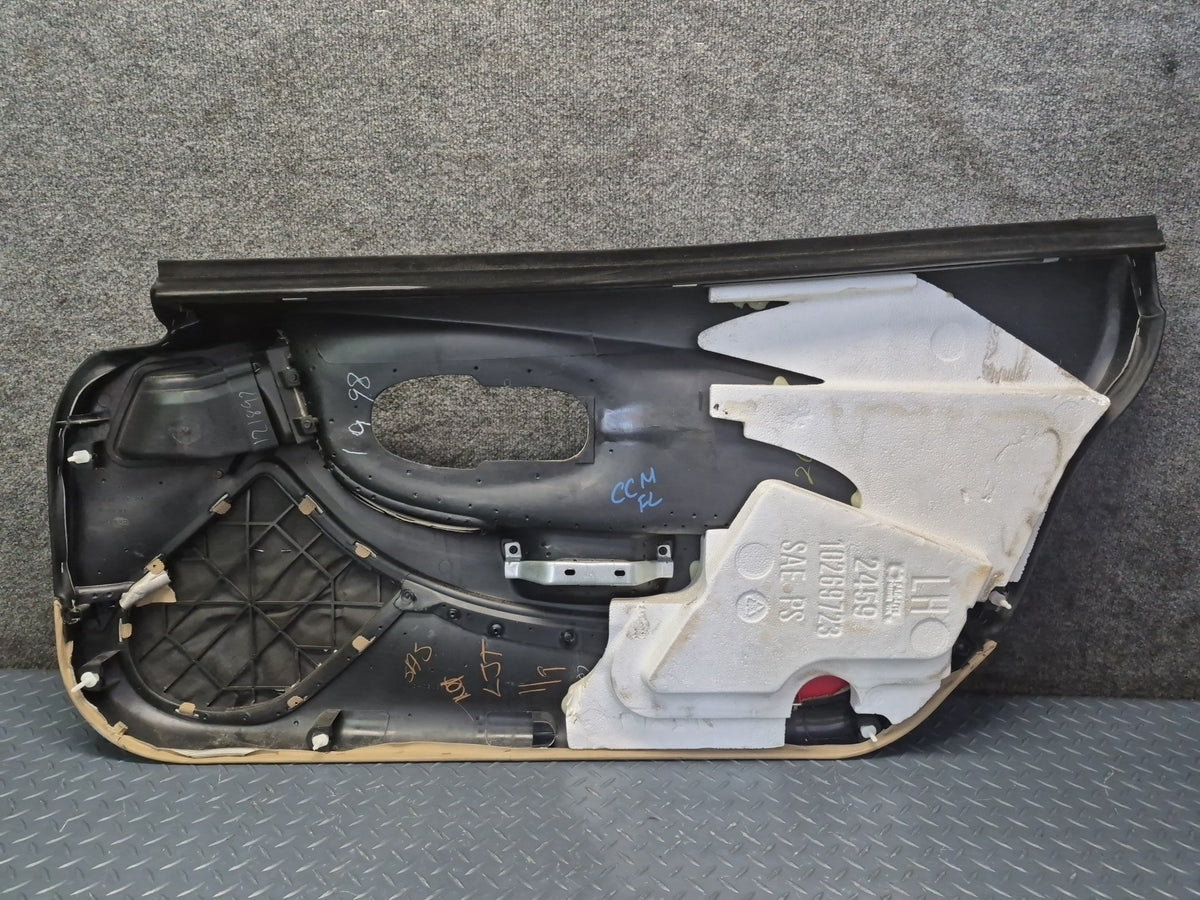 97-04 Chevrolet Corvette C5 Left Driver Door Interior Trim Panel OEM