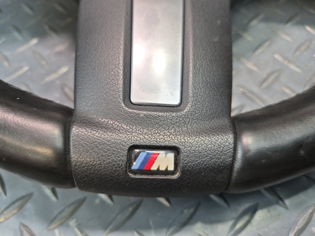 2014-2018 BMW F15 X5 M Sport Leather Heated Steering Black w Paddles & Controls