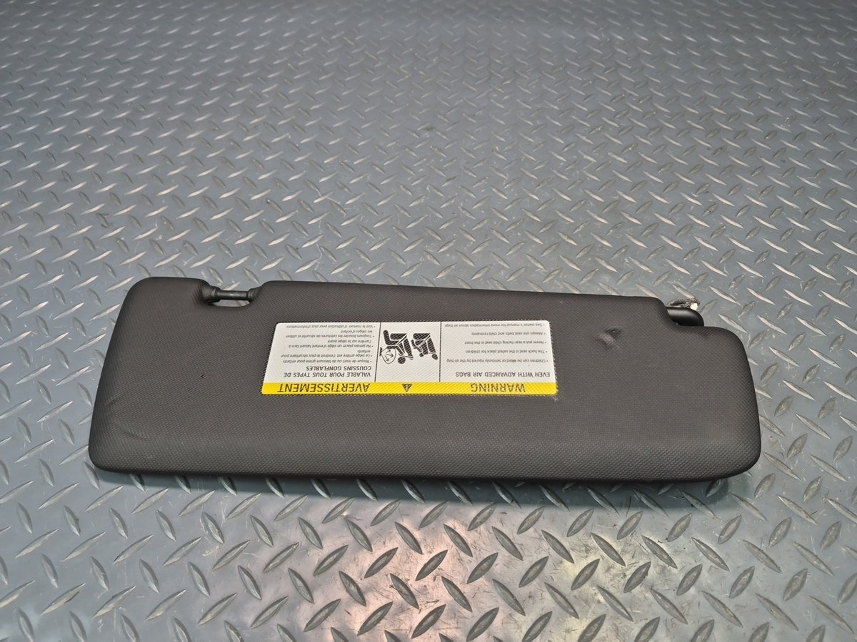 2014-2018 BMW F15 X5 Front Left & Right Sun Visor Black Set of 2