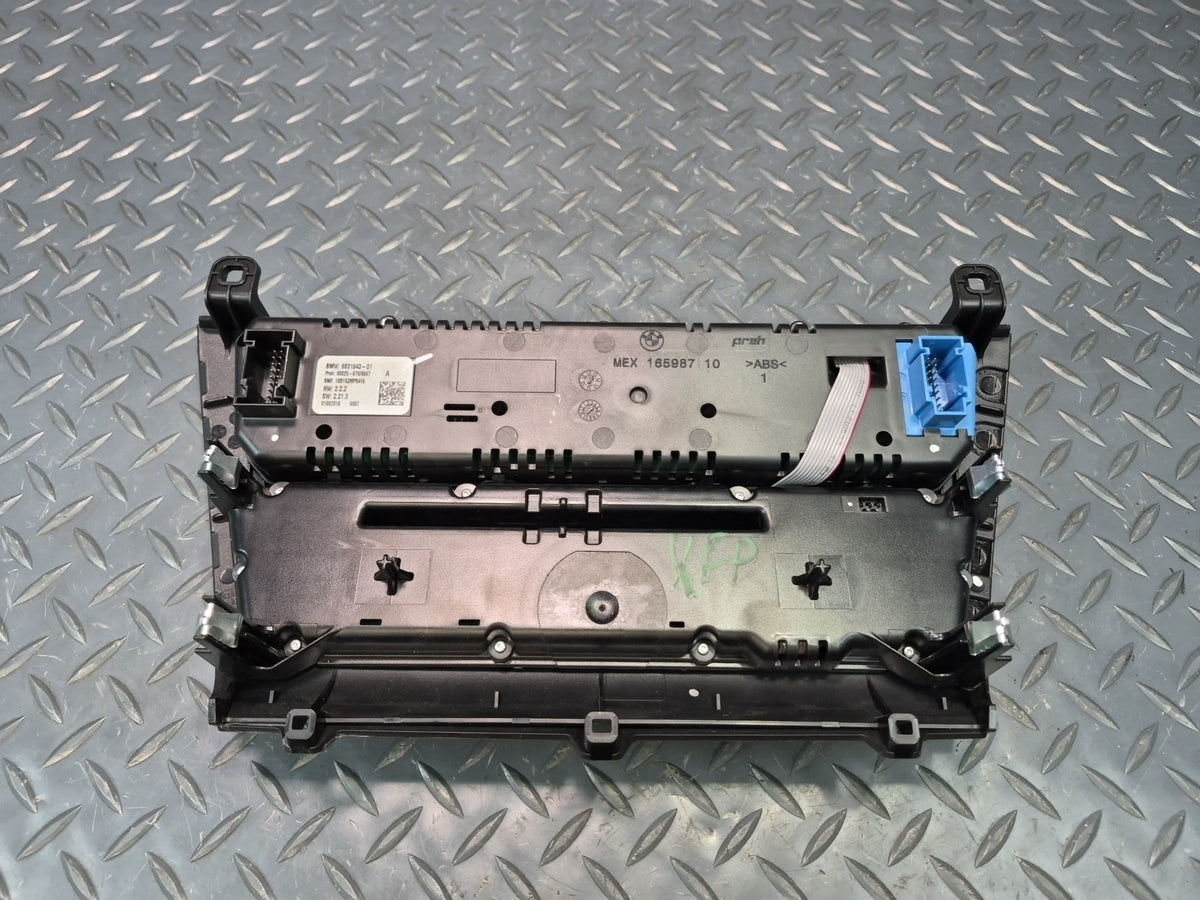 2014-2018 BMW F15 X5 Radio CD Player & A/C Heater Climate Control Switch Panel