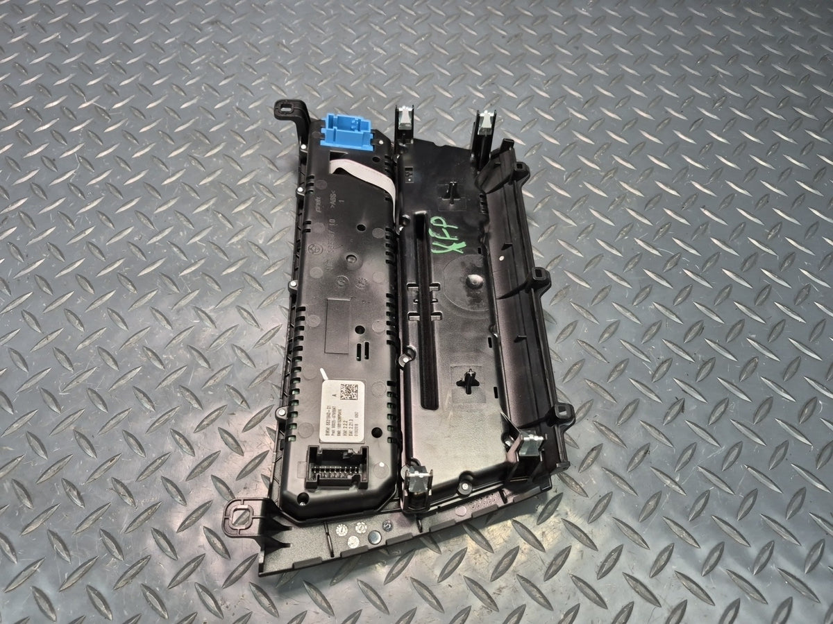 2014-2018 BMW F15 X5 Radio CD Player & A/C Heater Climate Control Switch Panel