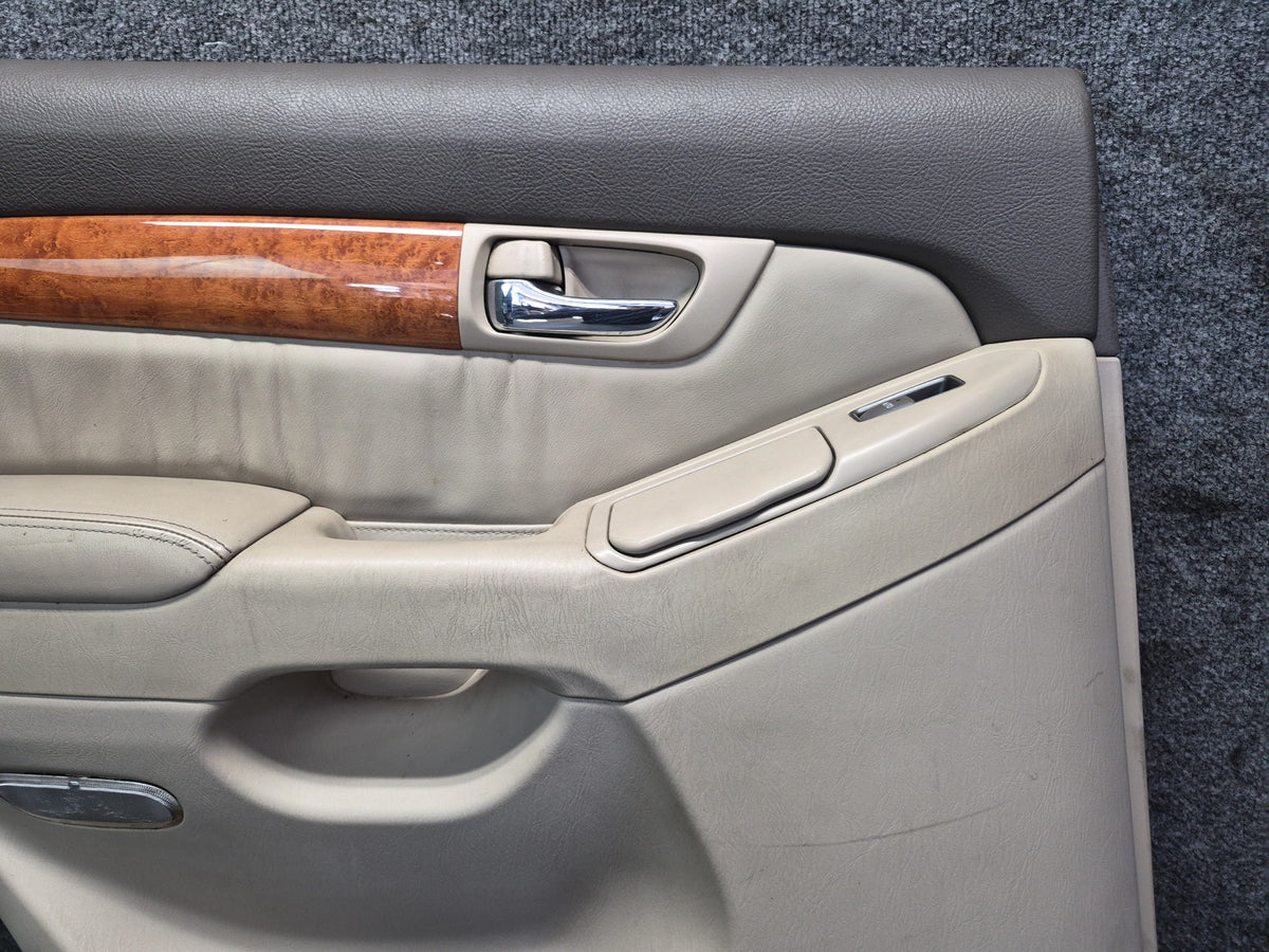 2003-2007 Lexus UZJ120L GX470 Rear Door Interior Trim Cover Panel Set of 2