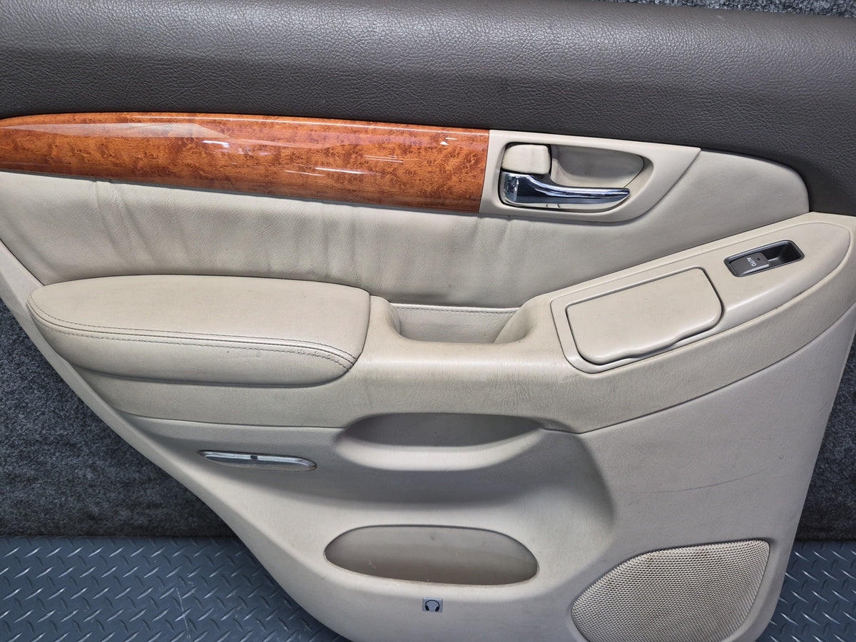 2003-2007 Lexus UZJ120L GX470 Rear Door Interior Trim Cover Panel Set of 2