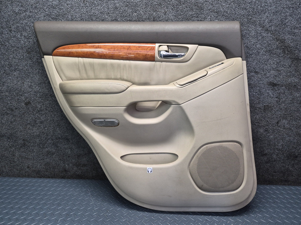 2003-2007 Lexus UZJ120L GX470 Rear Door Interior Trim Cover Panel Set of 2
