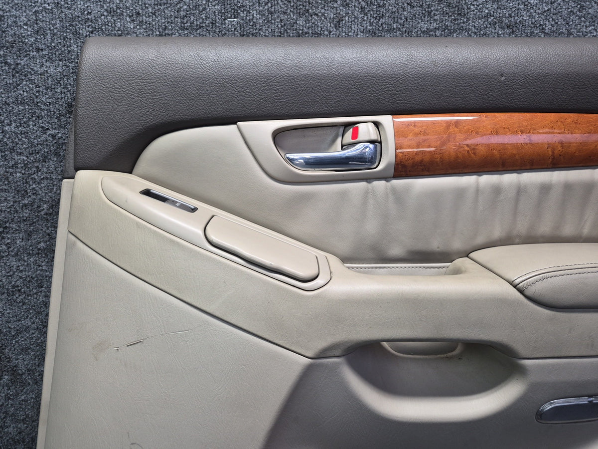 2003-2007 Lexus UZJ120L GX470 Rear Door Interior Trim Cover Panel Set of 2