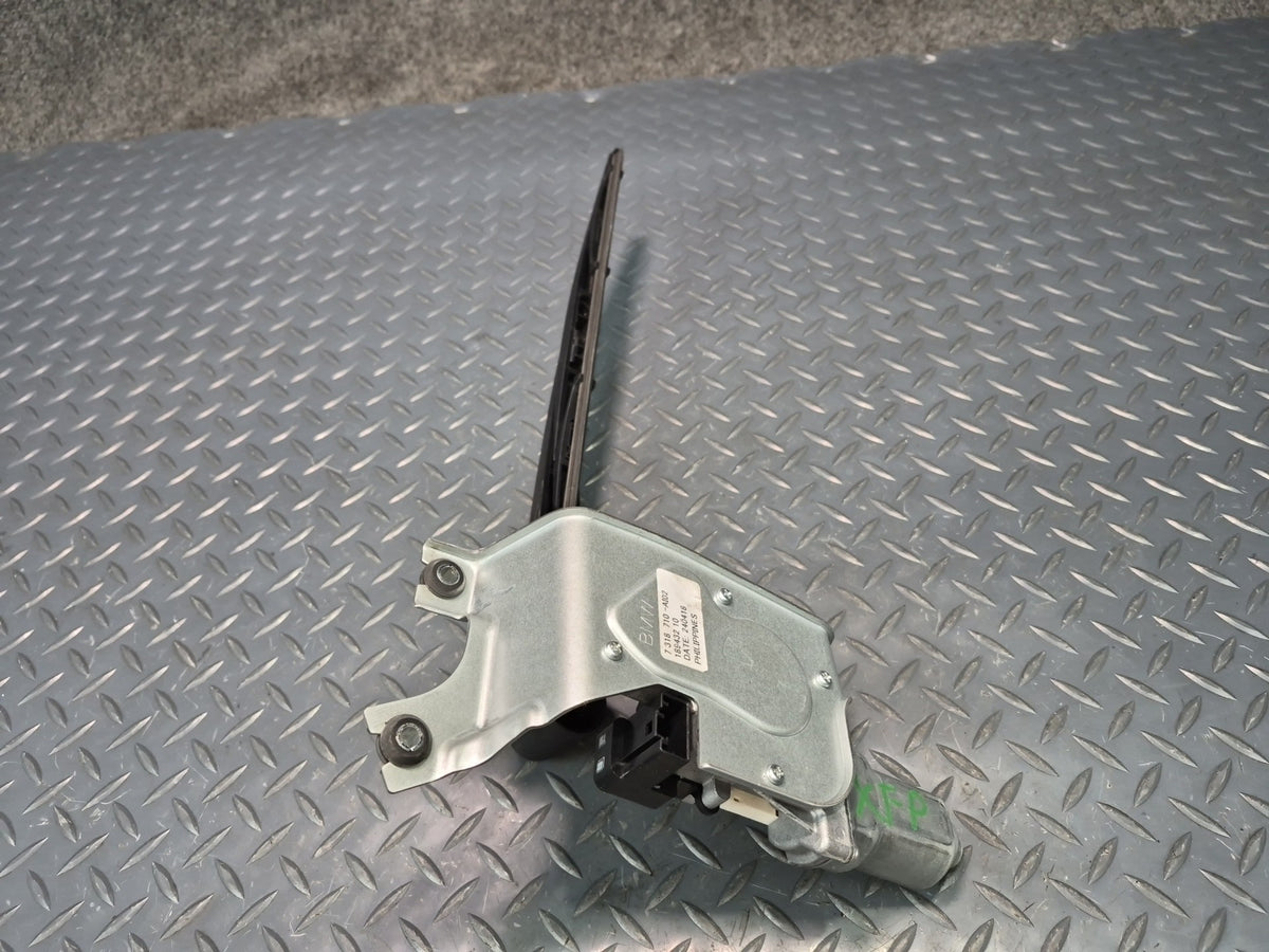 2014-2018 BMW F15 X5 Rear Trunk Lid Tailgate Liftgate Wiper Motor w Arm