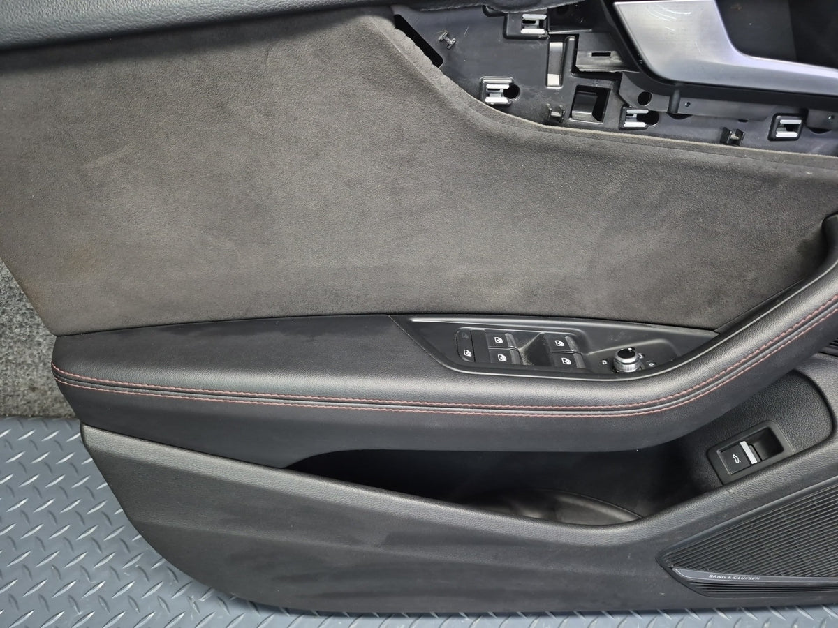 18-21 Audi F5A S5 Sportback Front Door Interior Trim Cover Panel Set of 2 OEM