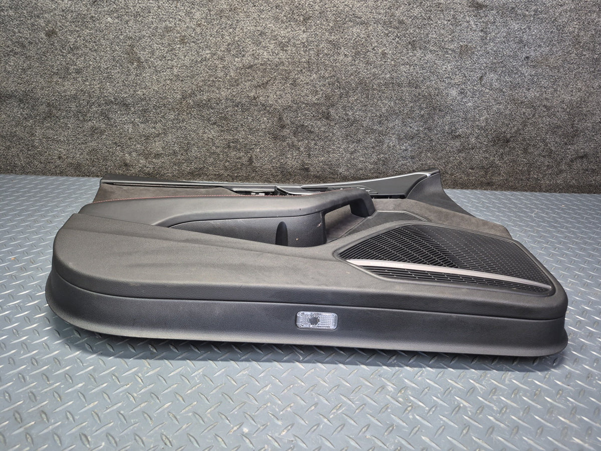 18-21 Audi F5A S5 Sportback Front Door Interior Trim Cover Panel Set of 2 OEM