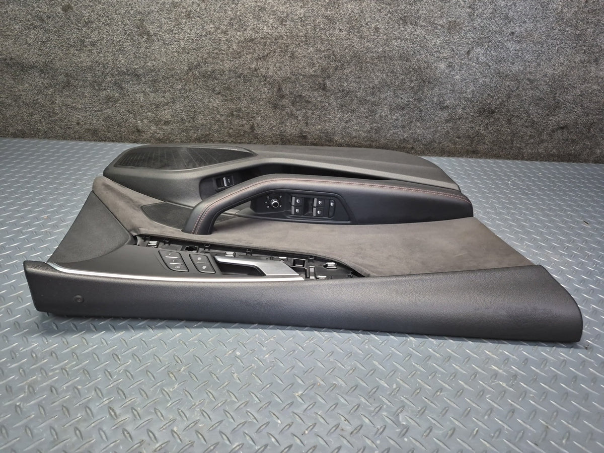18-21 Audi F5A S5 Sportback Front Door Interior Trim Cover Panel Set of 2 OEM