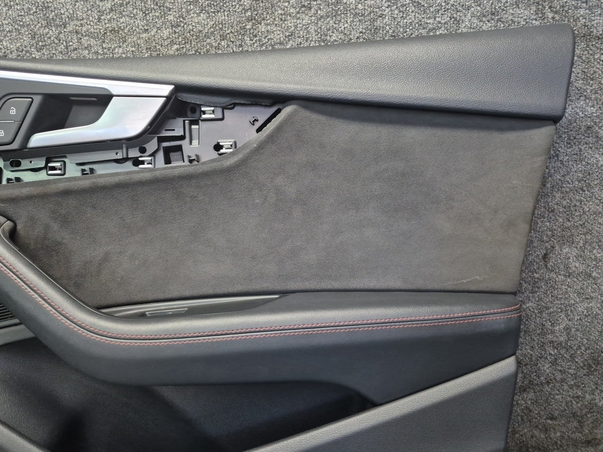 18-21 Audi F5A S5 Sportback Front Door Interior Trim Cover Panel Set of 2 OEM