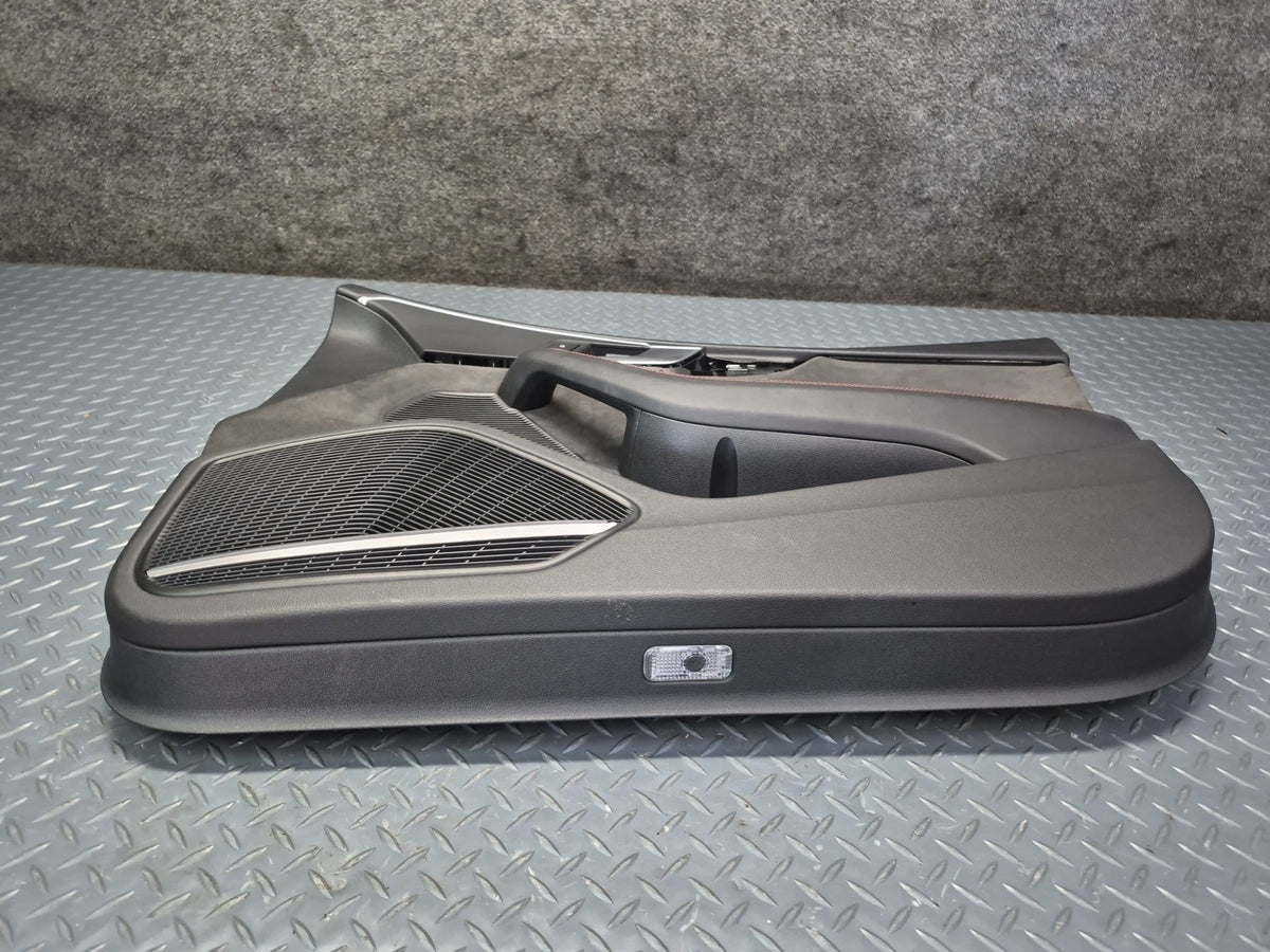 18-21 Audi F5A S5 Sportback Front Door Interior Trim Cover Panel Set of 2 OEM