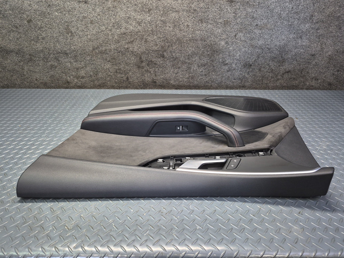 18-21 Audi F5A S5 Sportback Front Door Interior Trim Cover Panel Set of 2 OEM