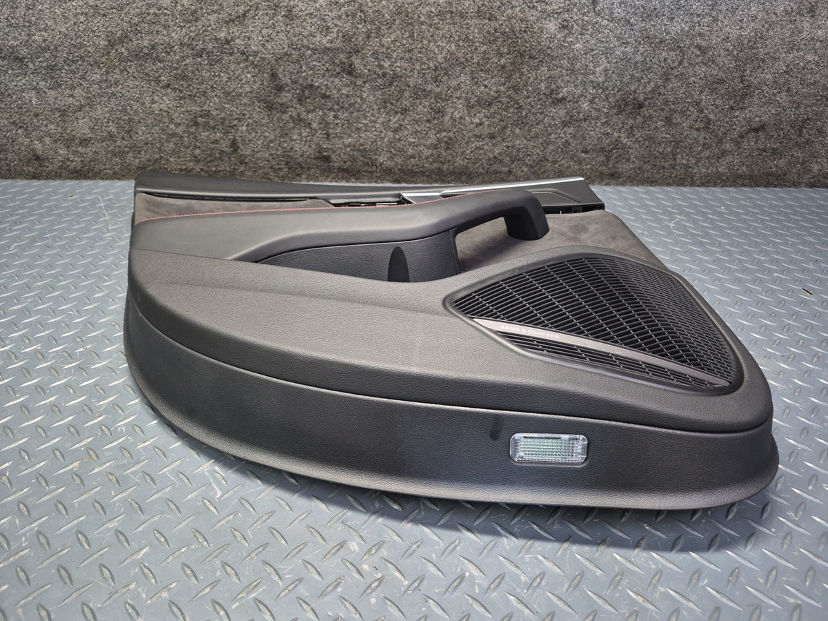 18-21 Audi F5A S5 Sportback Rear Door Interior Trim Cover Panel Set of 2 OEM