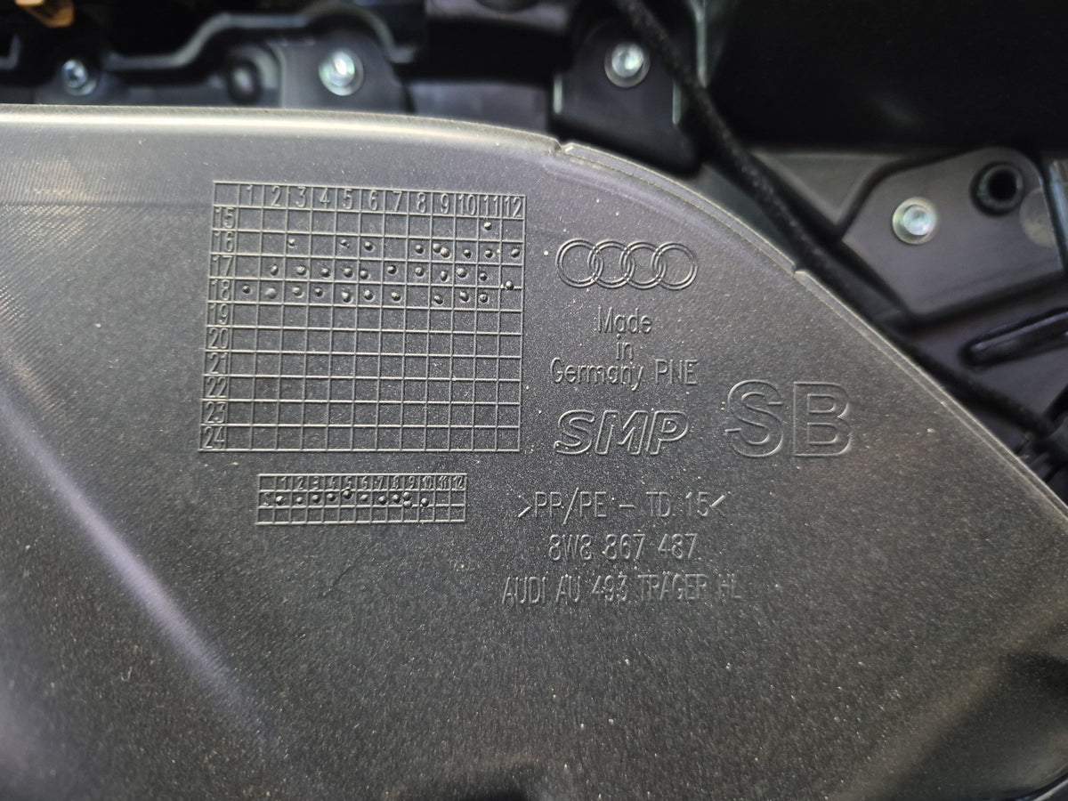 18-21 Audi F5A S5 Sportback Rear Door Interior Trim Cover Panel Set of 2 OEM