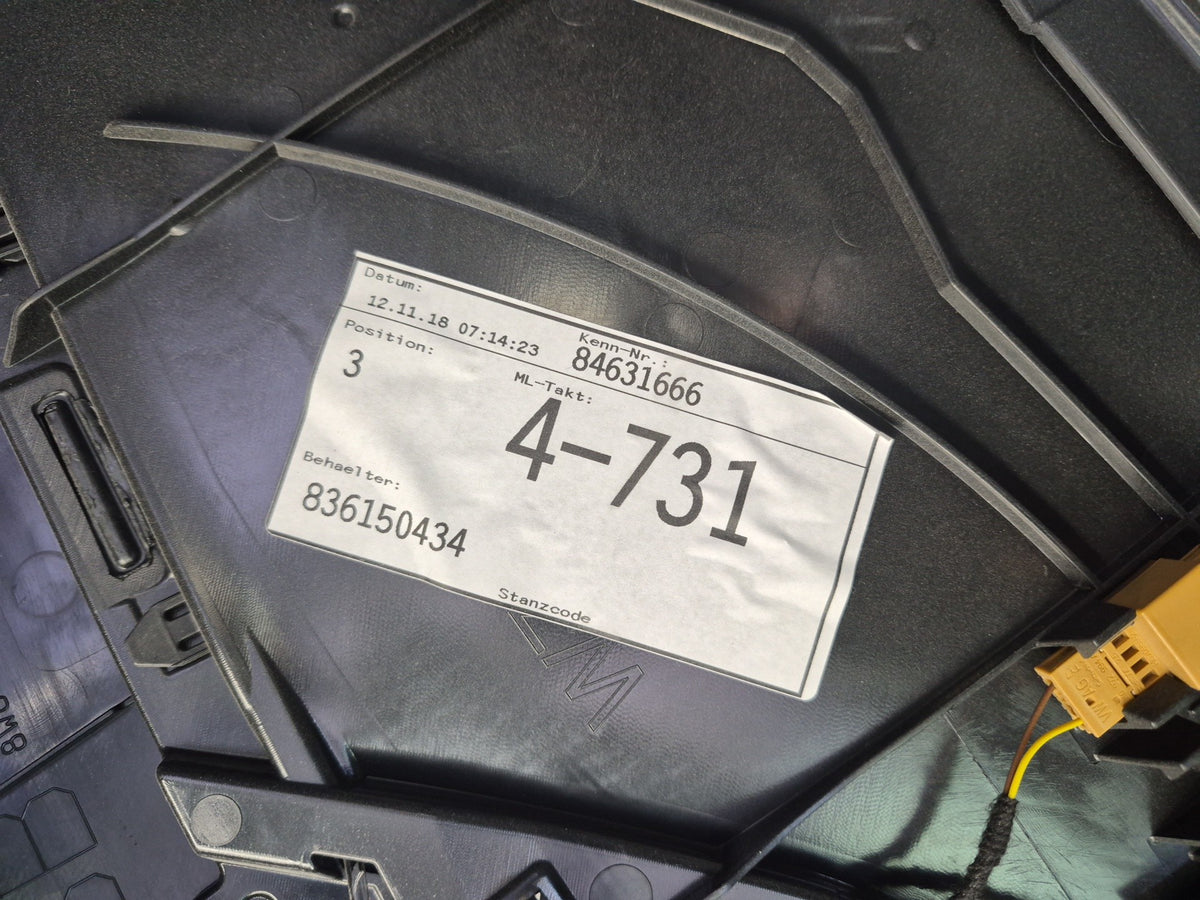 18-21 Audi F5A S5 Sportback Rear Door Interior Trim Cover Panel Set of 2 OEM