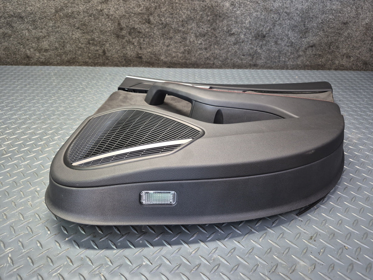 18-21 Audi F5A S5 Sportback Rear Door Interior Trim Cover Panel Set of 2 OEM
